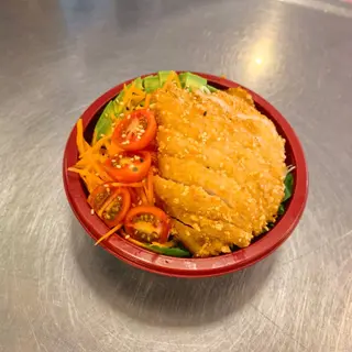 1. Ensalada de pollo crispy