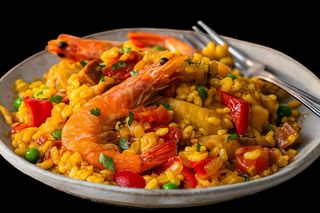 Paella fructe de mare