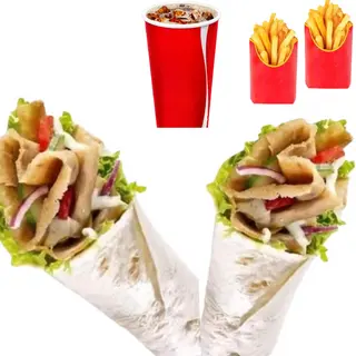 2 Durum Kebab Combo