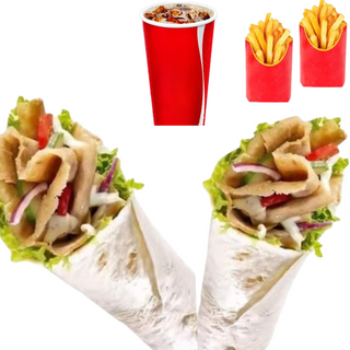 2 Durum Kebab Combo