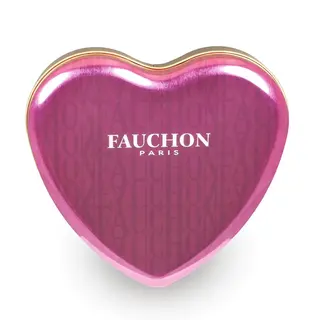 Fauchon - Caixa Coração - Sortido de 15 Corações de Chocolate de Leite e Negro
