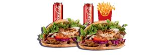 2 Doner Con 2 Patatas Y 2 Bebida