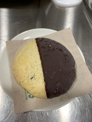 Cookie vegana farcida xocolata