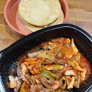 Fajitas Mixtas de Pollo y Ternera (6 Uds.)