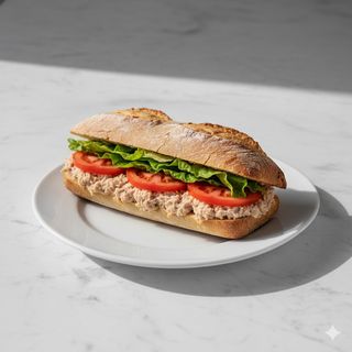 Bocadillo Especial Vegetal De Atún