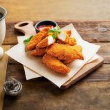 12b. Tiras de pollo frito (6 pzs.)