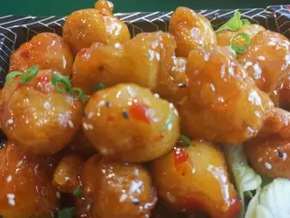 Galinha Agri-Doce Á Hong Kong