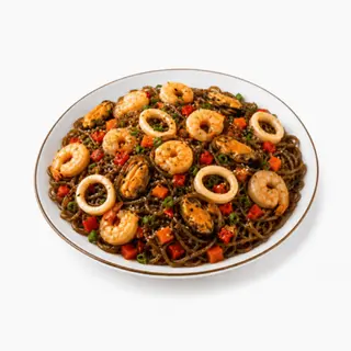 Соба з морепродуктами (320г)
