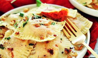 Ravioli Al Cascanueces