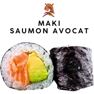 Maki Saumon Avocat 