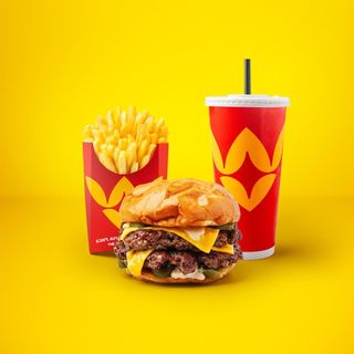 სმეშ ბურგერის მარგე მენიუ (ორმაგი)