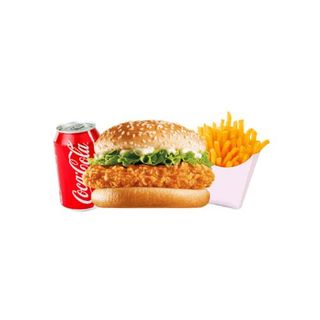 HAMBURGUER DE FRANGO CROCANTE