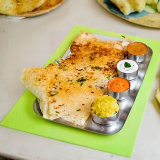 Rava Onion Masala Dosa