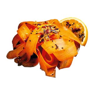 Insalata di carote e arancia