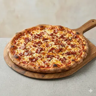 Pizza De Bacon (Mediana)