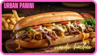 Panini viande haché 