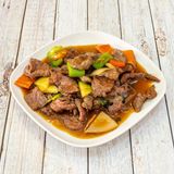 58. Ternera al curry