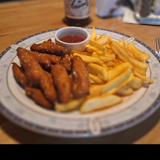 Degetele de pui pane (Chicken fingers)