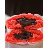 Berlina red velvet rellena nutella