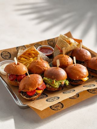 Mini Burger Fiesta Box