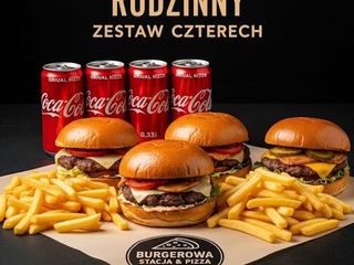 Zestaw cheeseburger duży