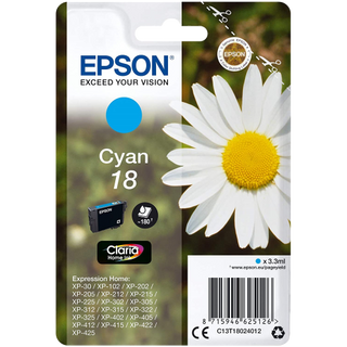 Cartucho De Tinta Epson 18 Cyan