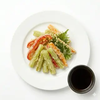 Tempura De Verduras Con Salsa De Soja (Entera)