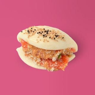 Salmon bao