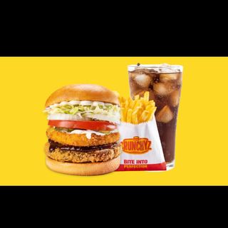 Menú Chicken With Beef Burger