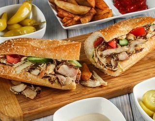 Куриный донер в багете