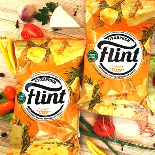Sucharki „Flint” o smaku serowym 70g