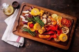 1 Tabla De Verduras Asadas