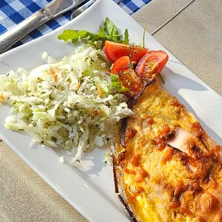 Omlet sa pilecom sunkom i sirom