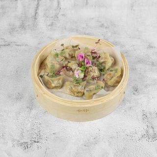 Pierogi z wieprzowiną i szczypiorkiem czosnkowym 10 szt