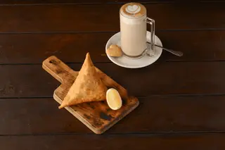 Giant Beef Samosa