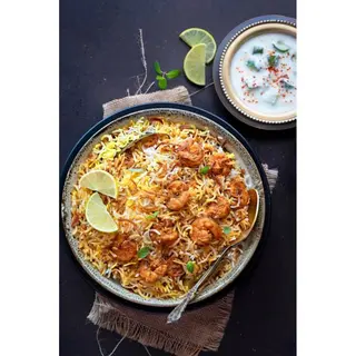 Prawns Biryani Aromatic