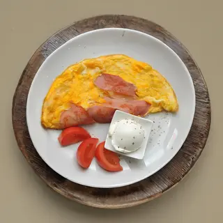 Omlet sa pršutom