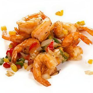 227-Gamba a la sal y pimienta