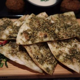 Menu Arayes Za'atar (tomillo) - Vegano