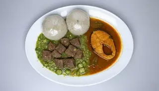 Emankou Plalala & Gombo & Poisson Frais & Viande