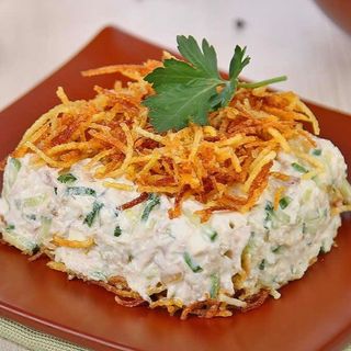 Салат «Гнездо глухаря»