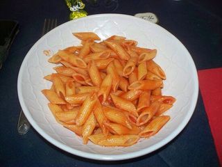 Pasta corta e cotoletta