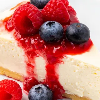 Cheesecake cu fructe 200g