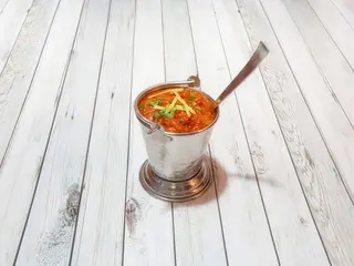 Gamba Balti (Ligeramente Picante) + arroz basmati