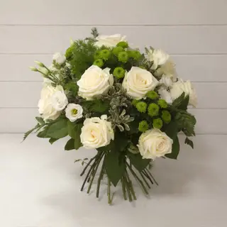 Bouquet di rose bianche 