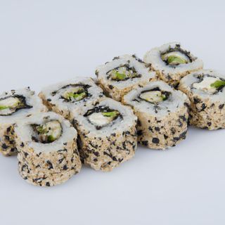 Uramaki chicken venere