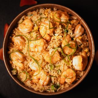 Arroz Chaufa de Langostinos