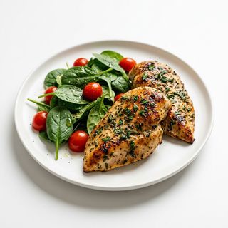 Билкови пилешки филенца 320г