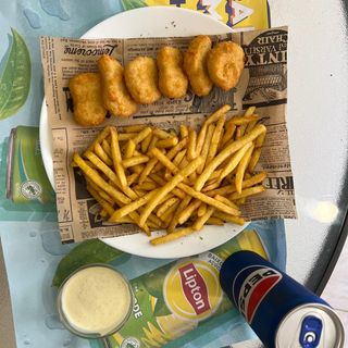 Nugget, Batatas Fritas, Bebidas