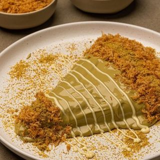 Crépe Kunafa crème Pistache